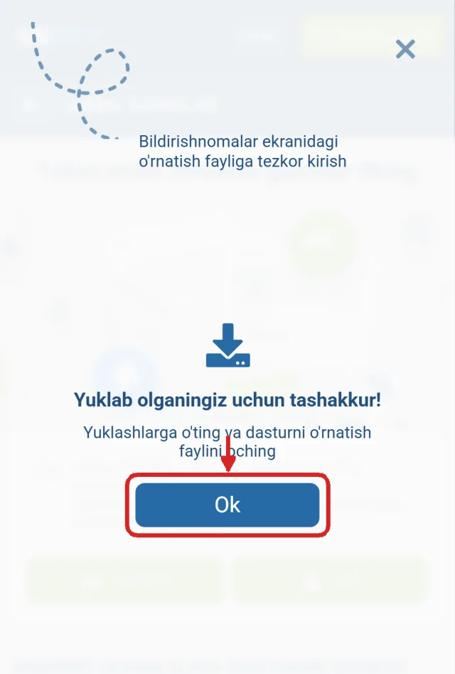 1xbet android yuklash boshlandi